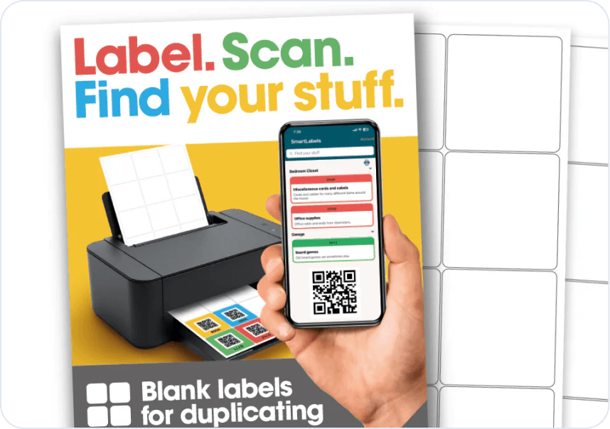 Get your pack of the same labels we use!