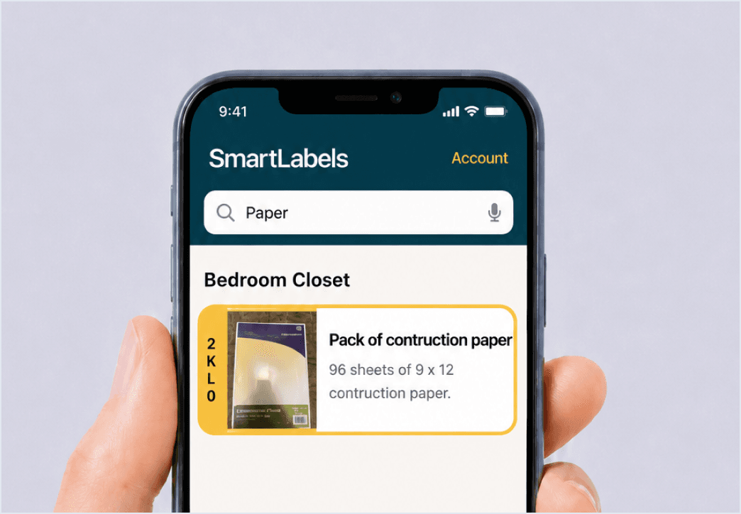 Search & Find Your Stuff