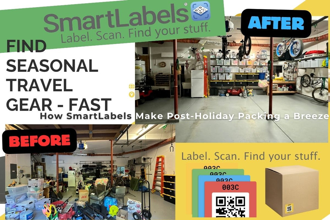Find Your Seasonal Travel Gear Fast: How SmartLabels Make Post-Holiday Packing a Breeze