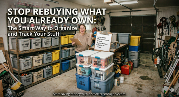 Stop Rebuying What You Already Own: The Smart Way to Organize and Track Your Stuff