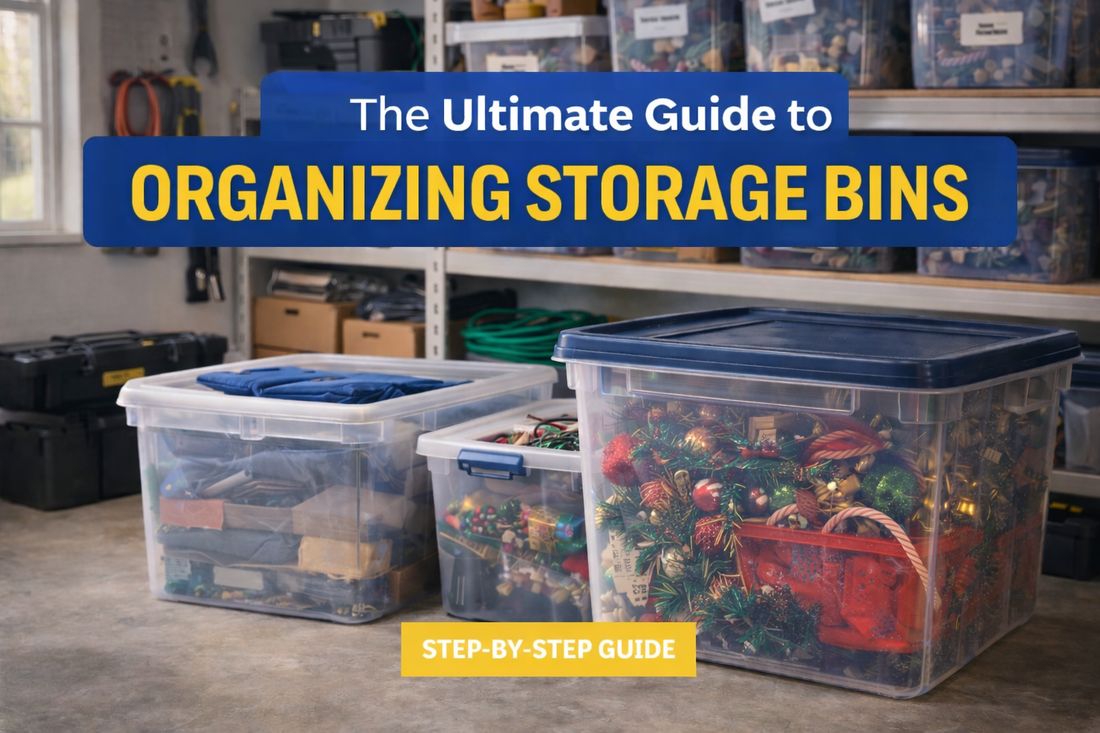 The Ultimate Guide to Organizing Storage Bins (So You Never Have to Dig Through Them Again)
