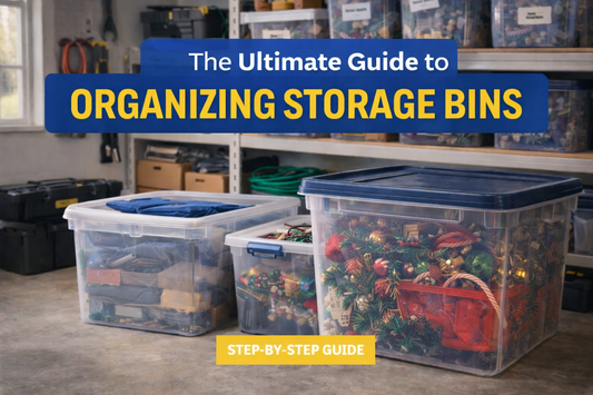 The Ultimate Guide to Organizing Storage Bins (So You Never Have to Dig Through Them Again)