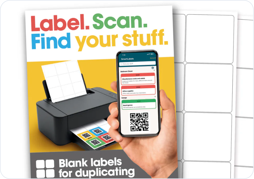 Get your pack of the same labels we use!